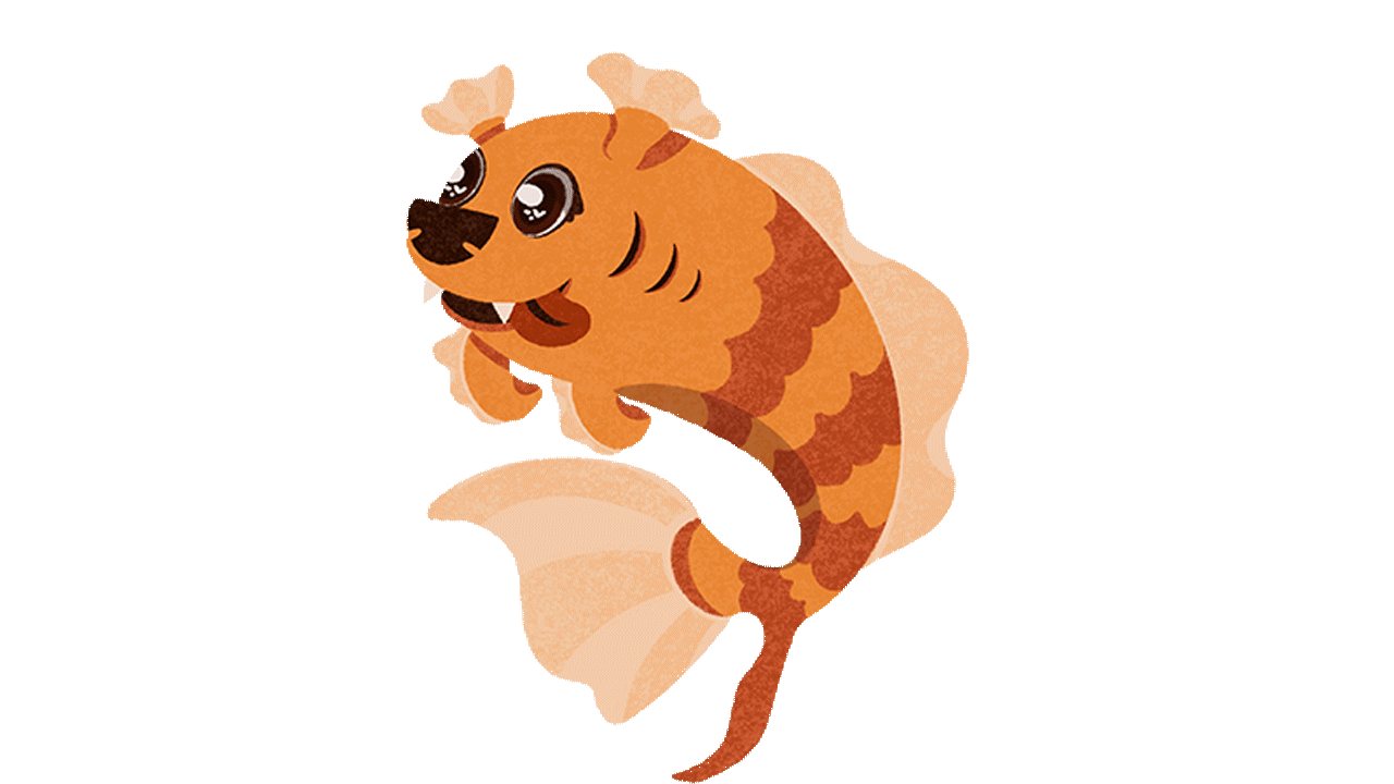 Peixe animado